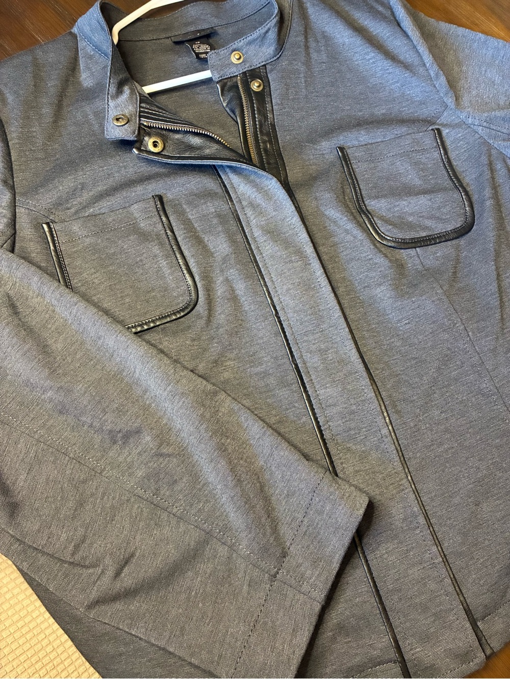 Lane Bryant women’s jacket in gray size 28